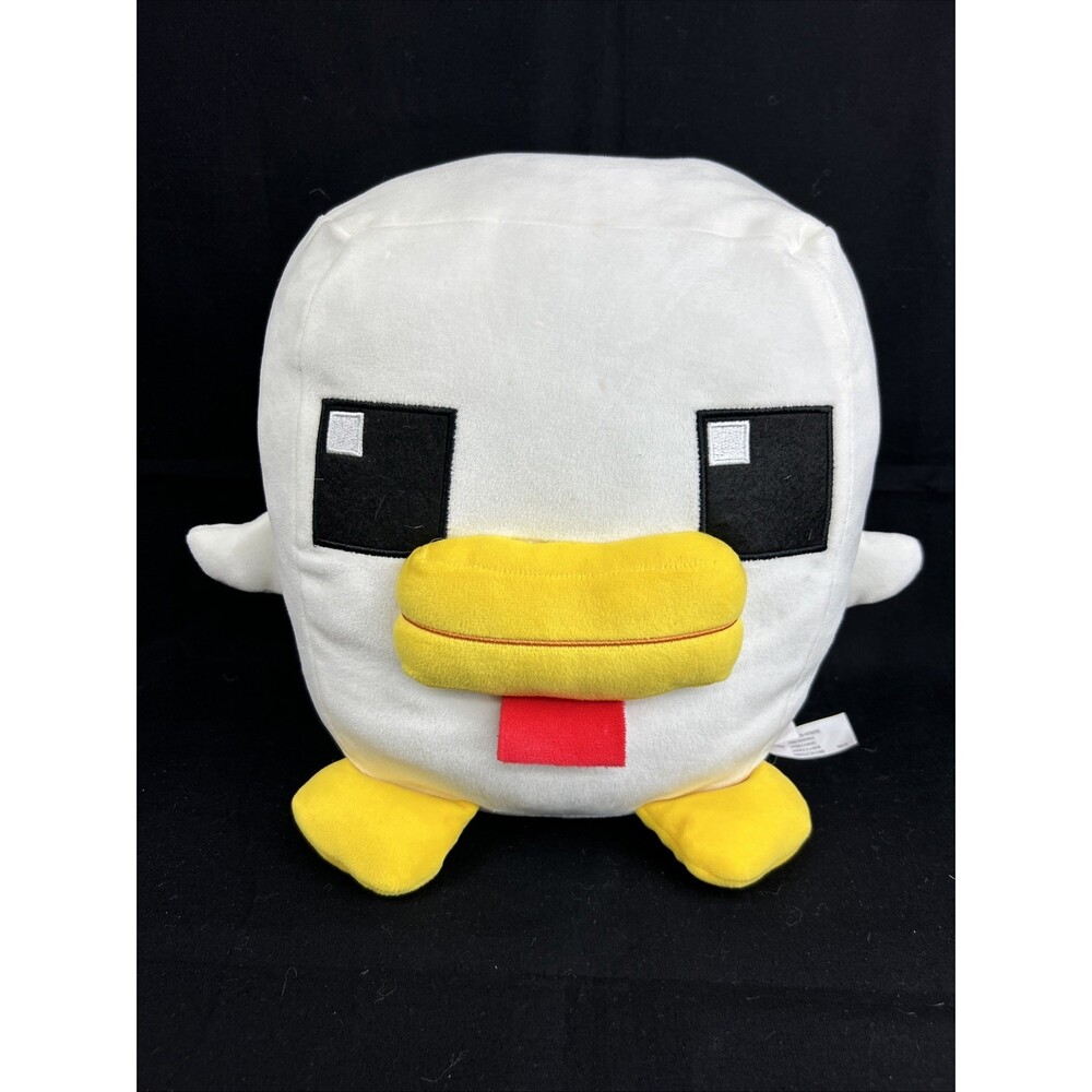 2022  Mattel Minecraft Cuutopia Chicken 10" White  Plush